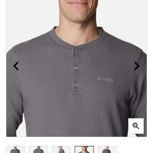 Men’s Pine Peak Waffle Henley - Picture 10 of 13